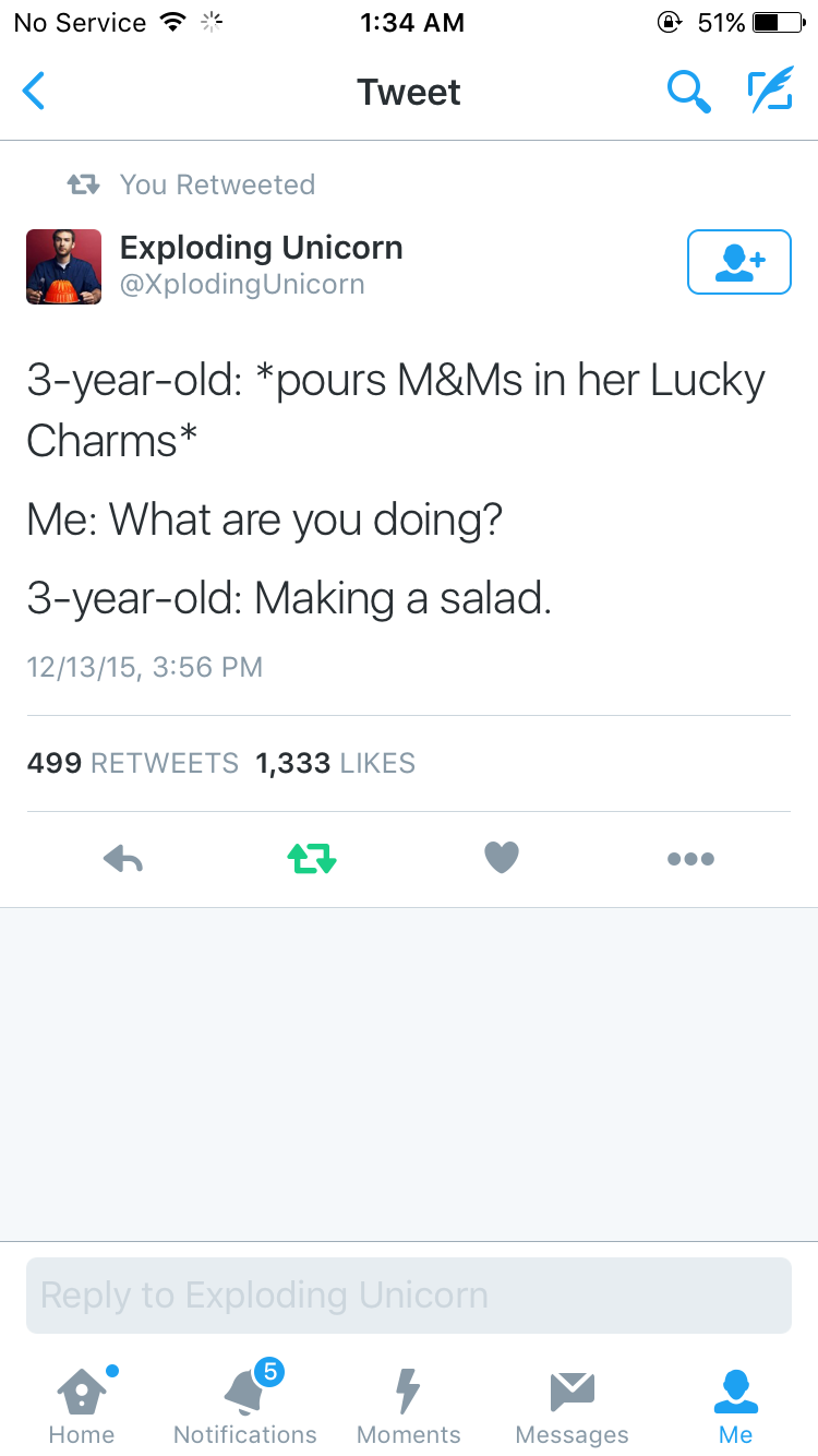 26 times i've made a twitter comp. Here is your (usually) daily dose of tweets. Made by funny people, found by one lonely person, and brought to you all. Enjoy!