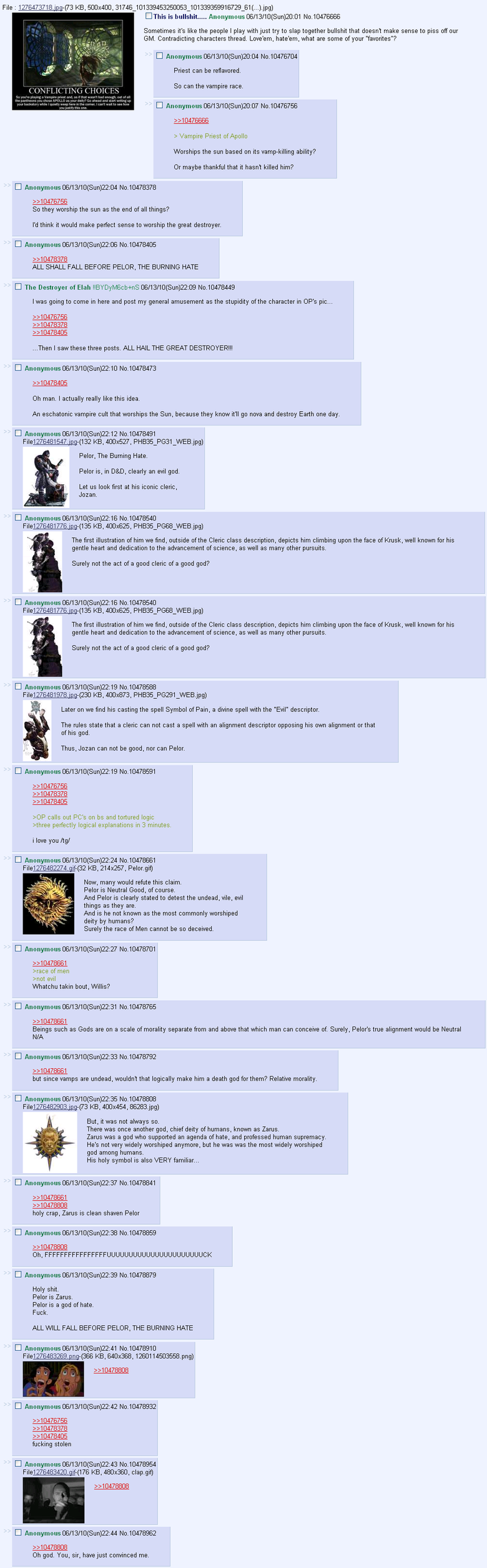 /tg/ D&D Tales 6. A wild night. A Knight and an Incubus. Paladins and Incubi. Game Notes. A Wizard. Pelor the Burning Hate. TIME WIIIIZZZAAAAARRRDDDDDSSSSS.. 2 