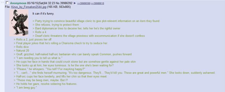 /tg/ D&D Tales 7. Krod the Legend. Ozzamar's Wrath. For You. Vincent the Vending Machine.. This was a wrap up fer a module we were playing. but I had his the wh