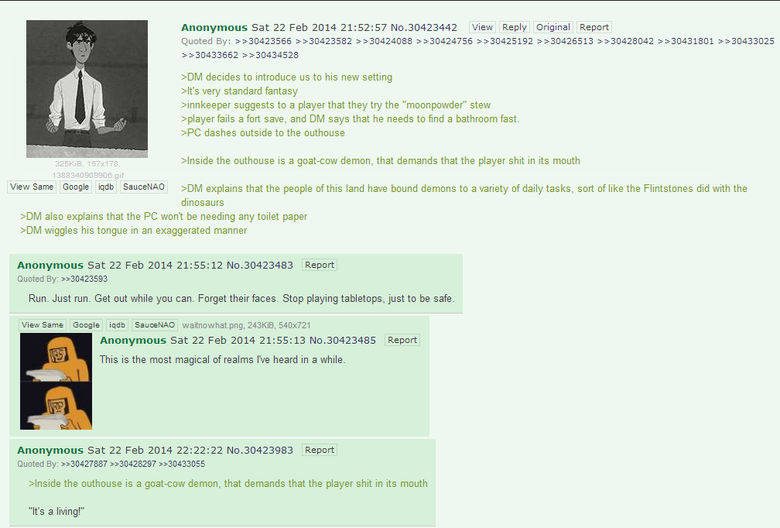 /tg/ D&D Tales 5. The differences in the study of magic between races. RRRRIIIIDDDEEEE TTTTTHHHEEEEE LLLLLIIIIGGGGHHHTTTTNNNIINNNGGGG Best not question. Monster