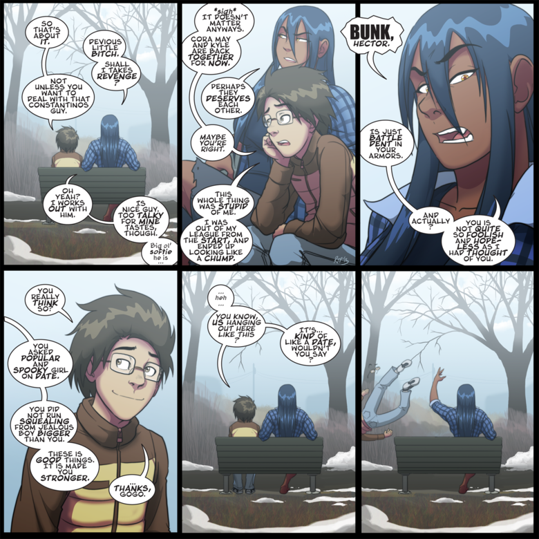 Bomango - 20 (Weekend Special). .. Constantine and Gogo sharing ice cream? D'awwww.