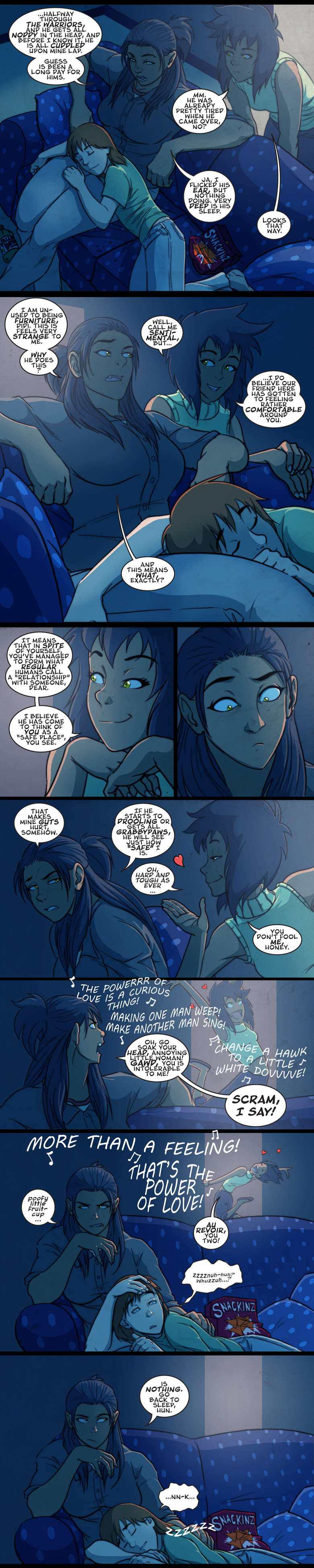 Bomango - 17. .. Heyo folks. Generally I'd upload extras on a Monday, but since I already did that for boxing day guess we'll have three comics this week instead. Enjoy! Well, i