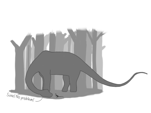 brutal.. . were a let more stars visible to the dinosaurs because there was no light pollution? did they like the stars'? did they know what they were Ctr did t