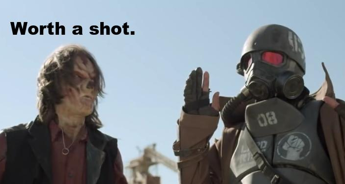 Fallout Reaction Images. I wanted to share some of my Fallout Reaction Images. If you have any of your own please post them in the comments. Have a nice day.