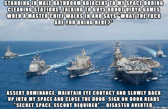 Nautical Nonsense 2. They always have a big box of condoms at the front desk in medical anyway, but when you're underway you look for any excuse to find a way t