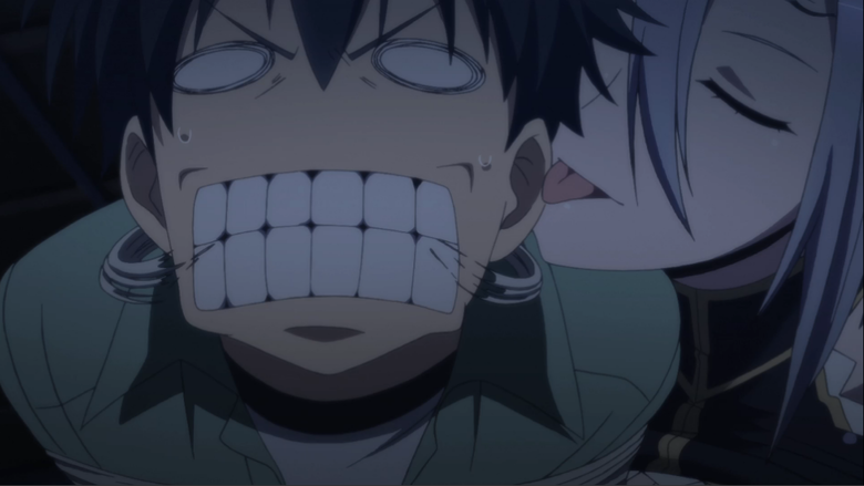 Rachnera is the kinky one. FYI he didn't jizz his pants at the end. Watch episode 7 to find out what happend. Monster Musume no Iru Nichijou Alternative Titles 