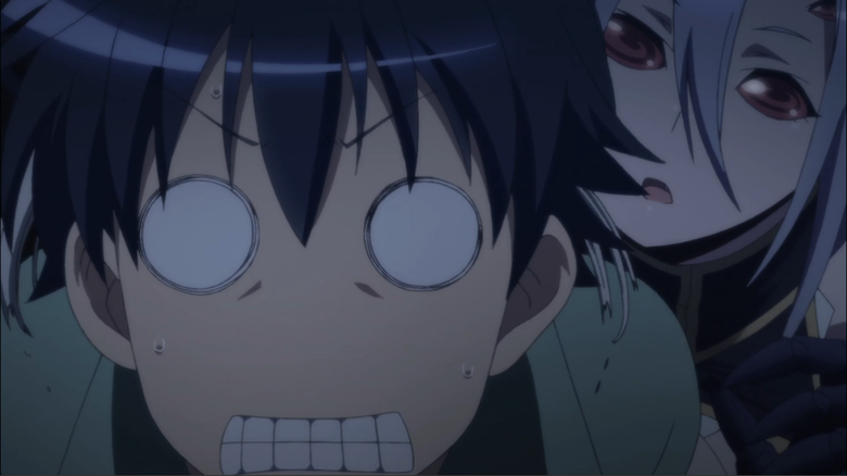 Rachnera is the kinky one. FYI he didn't jizz his pants at the end. Watch episode 7 to find out what happend. Monster Musume no Iru Nichijou Alternative Titles 