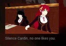 RWBY shit. .. I like the show and even this is a bit much