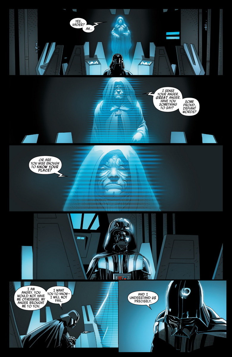 Vader's motivation to betray the Emperor. . can mu BRING w. ANYTHIING or VALUE,. When you trying to save the galaxy from your dad and his buddies but she still suckin'