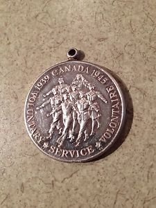 vintage canadian military items. .. Mate I'm no history expert, or a military history expert nor am I a expert of military patches, badges or medals, but I'm pretty sure this is German. Probably W