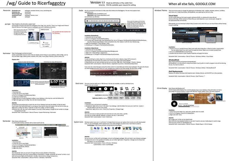 Vladi's infocomps 10: desktop guides. .. I used to have an old lecturer named Dave; I use this old picture I found of him as my wallpaper and I've added him to about 40 different wallpapers. I called i