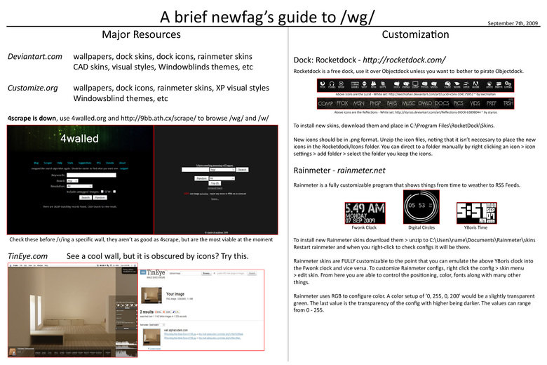 Vladi's infocomps 10: desktop guides. .. I used to have an old lecturer named Dave; I use this old picture I found of him as my wallpaper and I've added him to about 40 different wallpapers. I called i